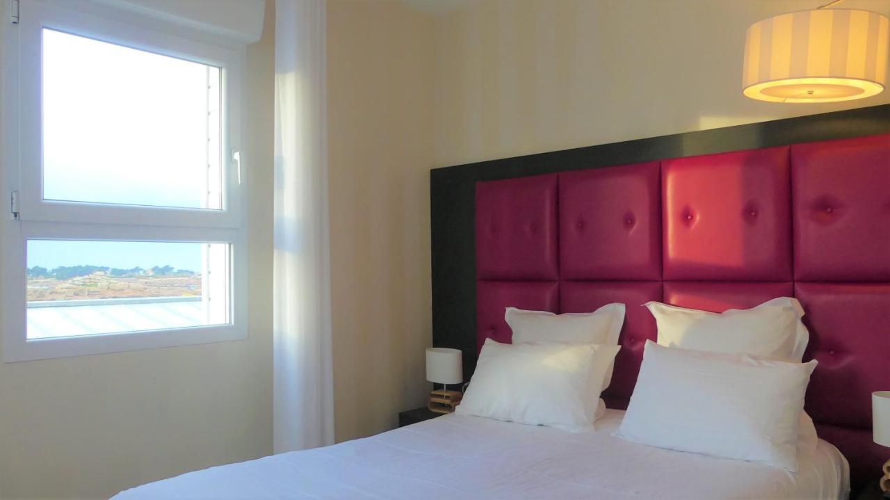 Logis Hotel Saint Guirec Et De La Plage Перос-Гирек Екстериор снимка