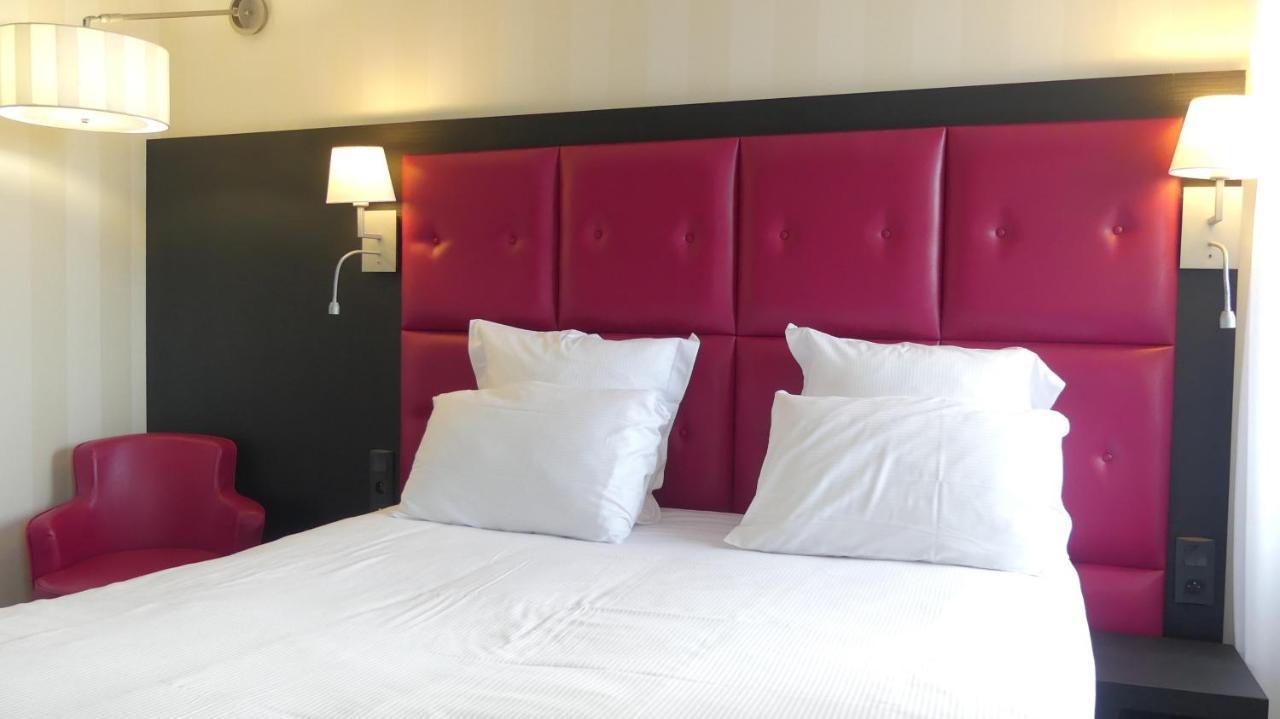 Logis Hotel Saint Guirec Et De La Plage Перос-Гирек Екстериор снимка