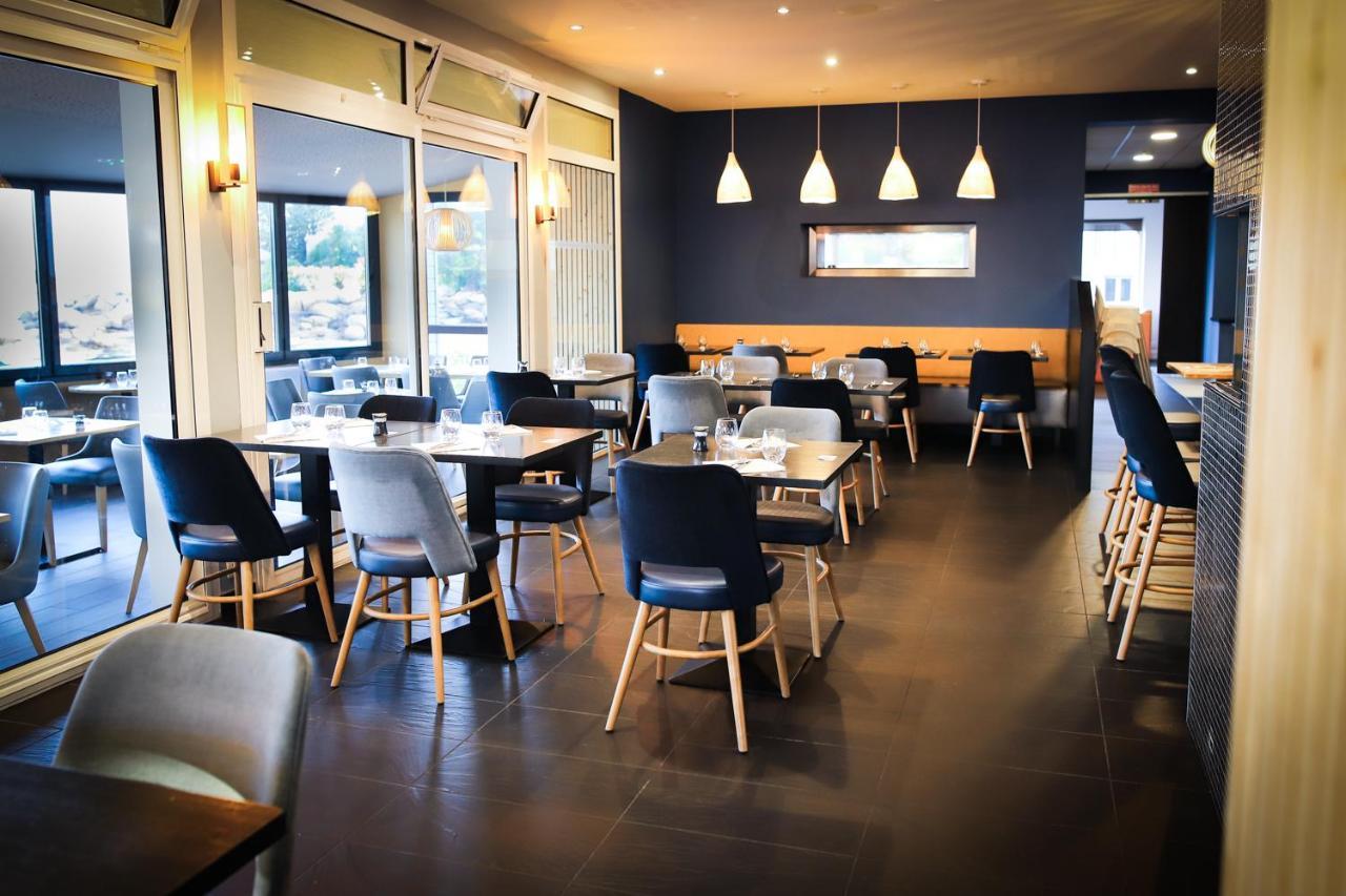 Logis Hotel Saint Guirec Et De La Plage Перос-Гирек Екстериор снимка