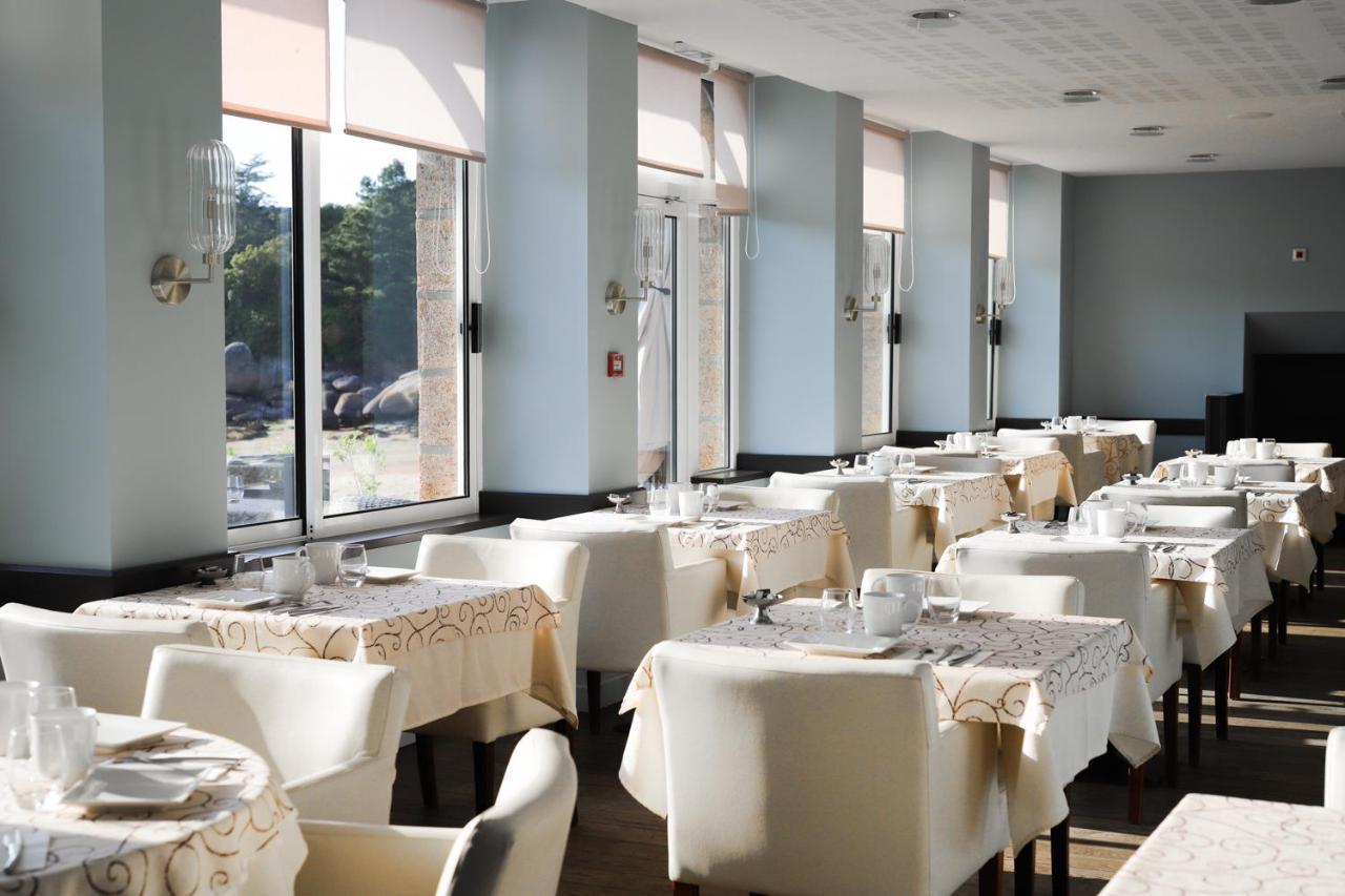 Logis Hotel Saint Guirec Et De La Plage Перос-Гирек Екстериор снимка